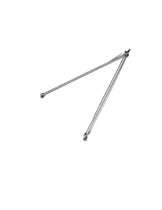 Lampe de table Luceplan 1D120 00E020 Berenice, structure argentée uniquement